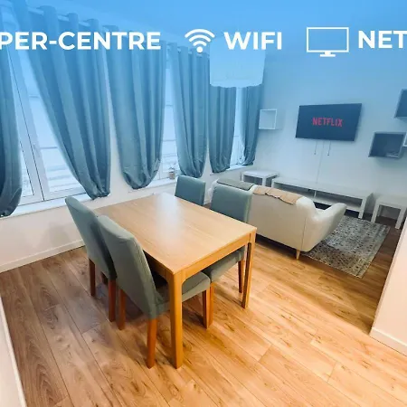 Nouveau! Moderne Avec Wifi, Tv, Proche Centre * Lille