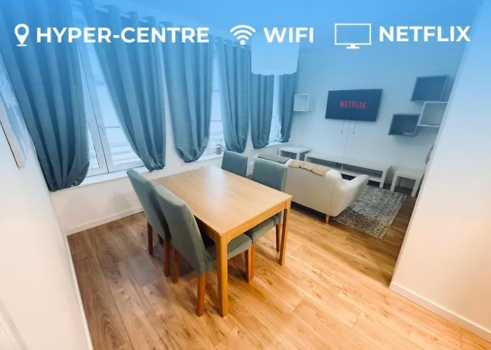Nouveau! Moderne Avec Wifi, Tv, Proche Centre * Lille